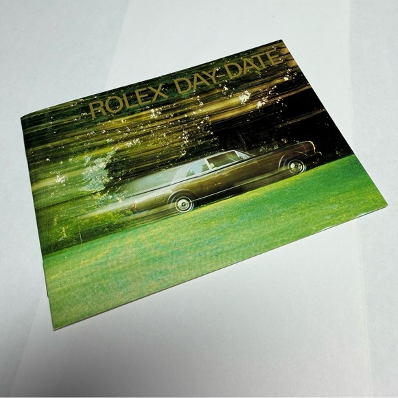 ROLEX Day-Date Booklet 1990 English